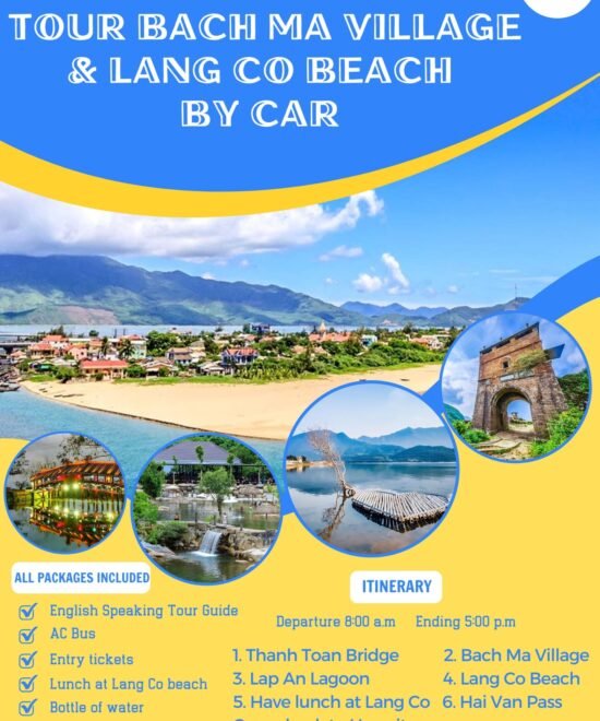 Tour Làng Bạch Mã - Biển Lăng Cô - Đèo Hải Vân (Tour Nhóm bằng Ô tô)