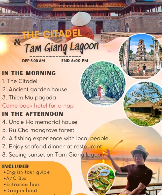 Tour Kinh Thành Huế - Đầm Phá Tam Giang